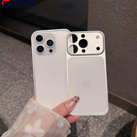 Metal frame van aluminiumlegering, geïntegreerde matte achterkant sticker, geschikt voor 13-16 Pro/Promax, transformeert in iPhone 17pro/17promax