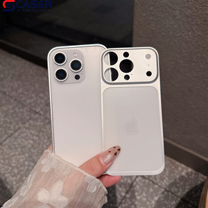 Carcasa Metálica de Aleación de Aluminio con Adhesivo Trasero Mate Integrado, Compatible con 13-16 Pro/Promax, se Convierte en iPhone 17pro/17promax - Product Image 5
