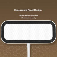Lampe de bureau moderne à LED blanche alimentée par USB 800mA avec batterie ultra longue durée pour salle de lecture