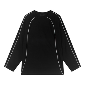 Edizione Corretta 25 Ss Stile BAL 10 #   Nuove Magliette a Maniche Lunghe <span class=keywords><strong>in</strong></span> Jersey Versione Premium con Tessuto Pesante Abbigliamento di Tendenza - Product Image 5