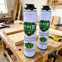 XIAO M JIANG A22 750ml Mousse polyuréthane monocomposant en spray, colle et mastic pour la construction, l'architecture et la menuiserie