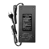 Chargeur de batterie au lithium LiitoKala Lii-67 .2V5A 60V 5A Chargeur intelligent rapide Li-ion 110V / 220V 16S 60V pour batterie de vélo électrique et de trottinette