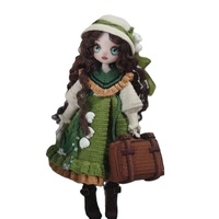 Jouet en peluche Amigurumi fait à la main pour filles garçons quantité minimale de commande bas poupée en tricot Crochet personnalisée tissu en peluche super doux pour bébé enfant en bas âge