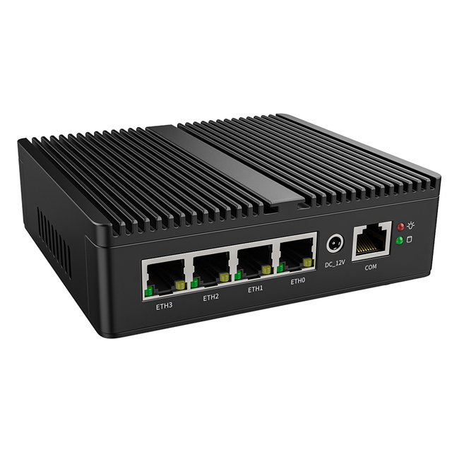 BKHD 4 NICs J4125 N6210 Dual Core MINI PC G30S 2.5G Ethernet Ports Firewall VPN MINI Computer Soft Routing Mini Host Linux