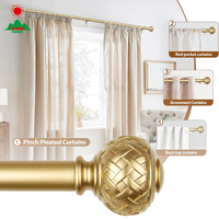 Tringle à rideau de cuisine, tringle à rideau de salle de bain, tringle à rideau de porte, tringle pour petite fenêtre, décoration intérieure de qualité supérieure, directement de l'usine