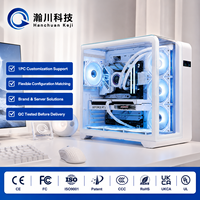 Estación de Trabajo/PC para Juegos Gx660 E5 2673 V3 32GB 1TB SSD RX 550 4GB Personalizable, Computadora de Escritorio DIY de Fábrica