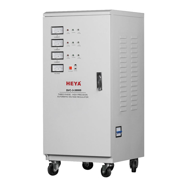 SVC TNS 30KVA 3 Phase Servo Automatic Voltage Regulator Stabilizers Three Phase Over-voltage/load/heat&short Circuit AC HEYA/OEM