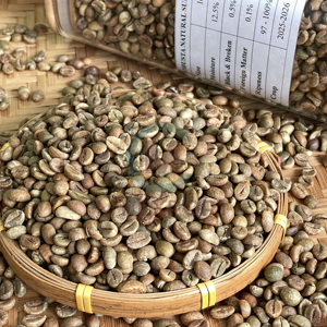 Grains de café vert biologique Arabica Robusta du Vietnam de qualité supérieure 100% pur pour la torréfaction et l'utilisation de boissons - Product Image 1