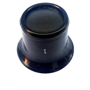 Lupa de Plástico con Lente de Cristal Transparente para Reparación de Joyas, Relojes e Inspección de Piedras Preciosas |   GS699 - Product Image 1