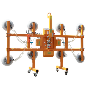 מערכת הרמה חשמלית לזכוכית עם כוסות יניקה בצורת H, שלט רחוק, רובוט הרמת זכוכית - Product Image 1