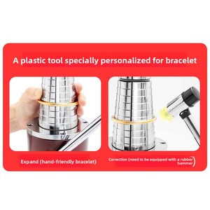 Công cụ mở rộng vòng đeo tay bằng thép carbon để điều chỉnh mở rộng kích thước quy mô & sửa chữa và bảo trì trang sức mở rộng - Product Image 6