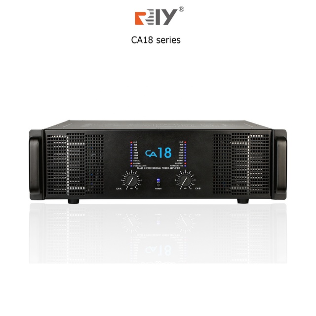 CA18 Series 3U Audio Audio Standard 1000 Watt High Long case Professional Power Amplifier