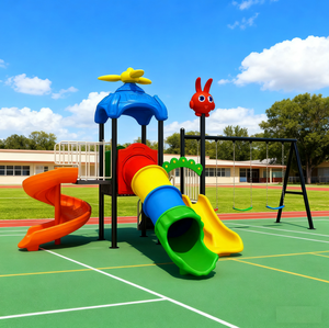Su parkları için özelleştirilmiş büyük ölçekli slayt ekipmanları; Spor salonlarında çocuk slaytları; Anaokulları; Açık oyun alanları - Product Image 2