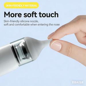 Aspirador Nasal Eléctrico Seguro y Delicado para Bebés, Limpiador Nasal para Recién Nacidos, Eficaz para la Eliminación de Secreciones Nasales - Product Image 3