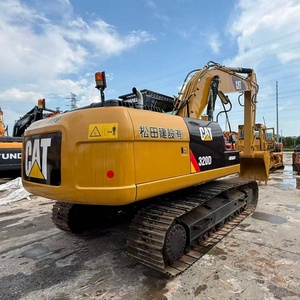 Excavadora de cadenas usada japonesa Cat320/Cat320d/Cat320d2l serie 20 toneladas 320gx, maquinaria pesada de construcción y movimiento de tierras - Product Image 3