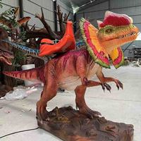 Manèges de dinosaures de simulation pour parcs d'attractions, modèles animatroniques pour adultes et enfants