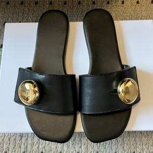 Sandales de plage unisexes de haute qualité, tendance, de marque de luxe, décontractées, en cuir, désodorisantes - Product Image 3