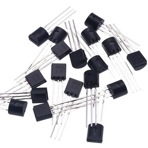 2N2222 <span class=keywords><strong>2N2907</strong></span> 2N4401 2N4403 TO-92 <span class=keywords><strong>Transistor</strong></span> de puissance en cristal à trou traversant <span class=keywords><strong>Transistor</strong></span> PNP NPN - Product Image 1