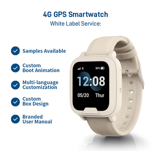 Reloj Inteligente para Personas Mayores con GPS, Detección de Caídas, Geo-Cerca, Monitoreo de Frecuencia Cardíaca, 4G, SOS, Reloj Inteligente para Personas Mayores con Batería de Larga Duración - Product Image 1