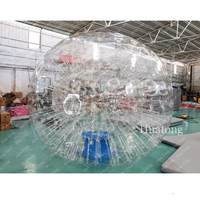 Jeu gonflable de bowling de boule de bulle de corps gonflable de boule de PVC TPU Zorb à vendre