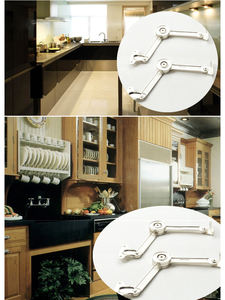 Quincaillerie de meubles, charnière de support de <span class=keywords><strong>porte</strong></span> de placard, amortisseur avec fermeture douce, support de charnière - Product Image 6