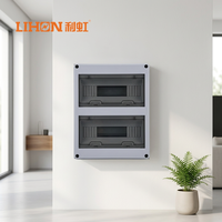 Boîte de distribution électrique Lihon HT-24, montage en surface, indice de protection IP65, 220/380V, 100A, avec protection MCB en option