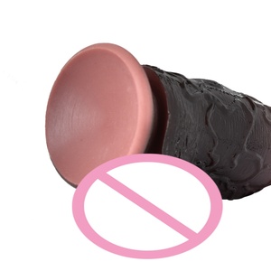 SXXY Dildo Realista de Gran Calibre, Tapón Anal para Masaje Vaginal y Anal, Estimulador Realista, Dildo de Silicona, Juguetes Sexuales para Mujeres - Product Image 6