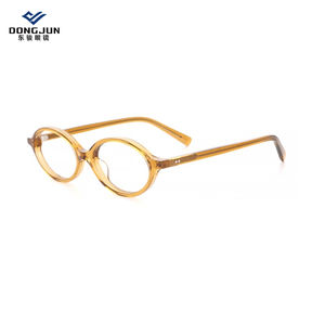 새로운 소형 프레임 레트로 블루라이트 차단 안경 패션 유니섹스 쿨 디자인 럭셔리 맞춤형 사각 풀림 경량 안경 - Product Image 4