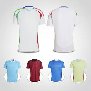Euro 2024 camiseta de fútbol OEM y ODM su propio diseño de fútbol desgaste Jersey conjunto de fútbol desgaste uniforme camisetas de fútbol
