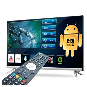 OEM TV Manufacturers Narrow Border Frameless smart tv 17 19 22 24 32 40 42 43 50 55 60 65 inch 4k televisores-smart-tv