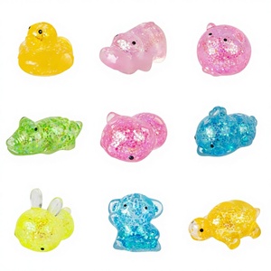 Novelty Plastic Small Animal Squeeze Toy Cartoon Stress Relief Slow <b>Rebound</b> Cute Artifact Wholesale TBQ Brand Model A125 - Product Image 1