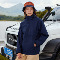 Chaqueta de Invierno 3 en 1 Impermeable Unisex, Cortavientos Desmontable, Chaqueta para Lluvia, Deportes al Aire Libre, Senderismo, Camping, Logotipo Personalizado, Venta al Por Mayor