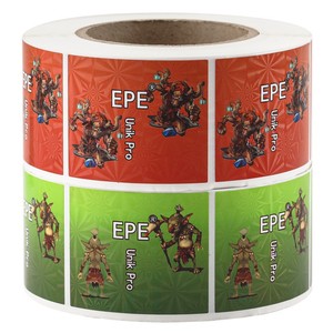 EPE Unik Pro Custom Waterproof PET <b>Labels</b> Rectangular Self Adhesive For Chemical <b>Packaging</b> Shenzhen Origin - Product Image 1