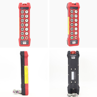 Télécommande radio industrielle de précision à double vitesse, 12 touches, verrouillage par clé, étanche IP66, 6 fonctions pour grue lourde