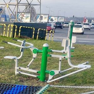 GYX Professional Park Outdoor Multi Exercise Fitness Gym Equipment Offre spéciale Entraînement du haut du corps en acier - Product Image 1