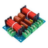 Diviseur de fréquence pour haut-parleur 2 aigus 1 grave Passif HF LF Crossover audio 250W Réseau 3 voies Filtre passe-haut-bas