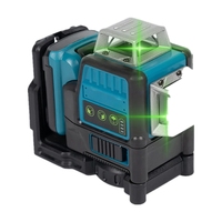Niveau laser 4D à lumière verte auto-nivelant 360°, vente chaude °   Niveau laser multi-lignes pour outils de construction