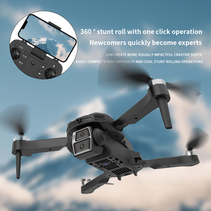 Drone à stabilisation automatique par flux optique, moteur brushless, caméra 4K - Matériau plastique, moule exclusif - Product Image 5