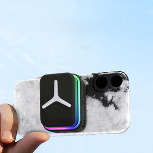 Ventilateur de refroidissement portable magnétique pour téléphone portable et <span class=keywords><strong>tablette</strong></span> avec lumière RVB - Product Image 5