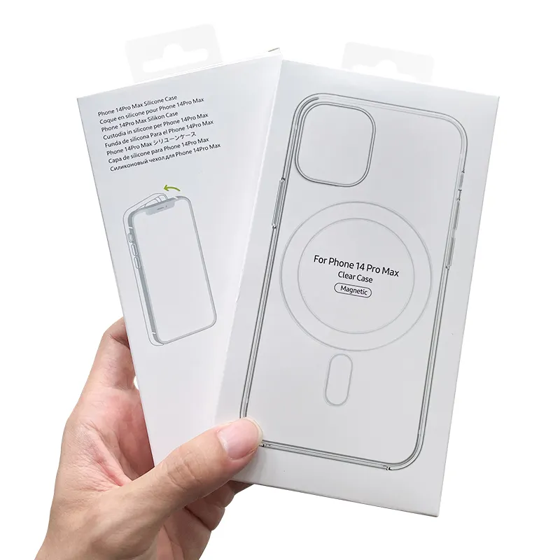 Магнитный Прозрачный чехол для мобильного телефона, Беспроводная зарядка, индивидуальный чехол для iPhone 14 Pro Max 13 12 11X XR 7 8 PLUS