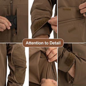 थोक पुरुषों की सामरिक जैकेट आउटडोर कैमलॉज गर्म विंडब्रेकर हुक-प्रूफ वाटरप्रूफ निर्माता जैकेट जैकेट - Product Image 6