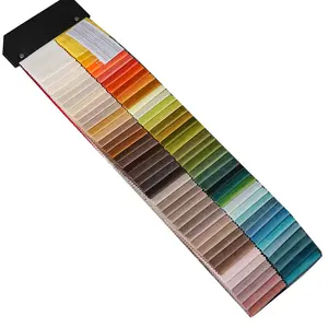 Sıcak satış renk özelleştirilebilir kadife düz kadife % 100% polyester döşemelik kumaş kadife scrunchies