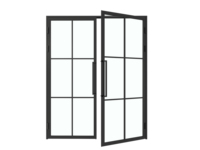 Portes en acier et verre sur mesure