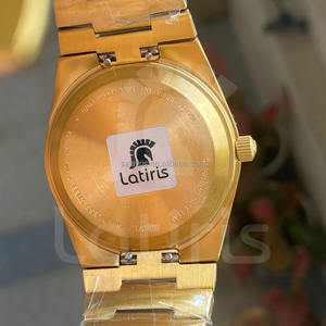 도매 PRX 티소 티스 5A 남성 시계 비즈니스 패션 스테인레스 스틸 케이스 사파이어 크리스탈 빛나는 방수 석영 시계 - Product Image 4