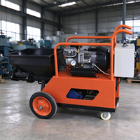 Machine à projection de béton professionnelle à vendre avec pompe haute pression pour la construction de pentes et l'exploitation minière de tunnels