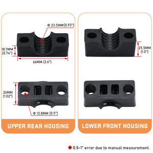 Kit de Montaje Superior e Inferior para ATV Poyracing, Poliuretano 0405-138 para Vehículos Todoterreno Arctic Cat - Product Image 3