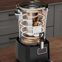 Machine à thé intelligente pour la santé, machine commerciale avec technologie de brassage à la vapeur et modes programmables pour les soupes et les tonifiants