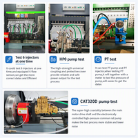 Banco de Pruebas Multifuncional para Sistemas Diésel, Banco de Pruebas para Bombas Inyectoras Common Rail, Equipo de Prueba EUI EUP HEUI PT CAT320D CR919