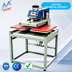 <span class=keywords><strong>Machine</strong></span> de <span class=keywords><strong>flocage</strong></span> pour t-shirts DSMC 40x60cm, presse à chaud à double plateau pour sublimation, pour vêtements personnalisés - Product Image 1