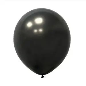 Globos Manufacturers Wholesale Suppliers 100pcs black chrome balloon 12 inch 2.8 g balloons chrome gold balloons